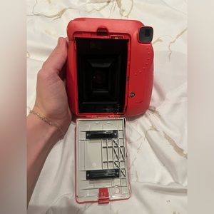 Instax mini 8. Barley used. Got for Christmas and forgot about it. Works perfect